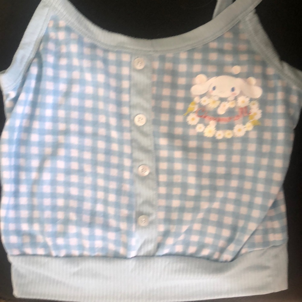 Sanrio cinnamon roll tank top